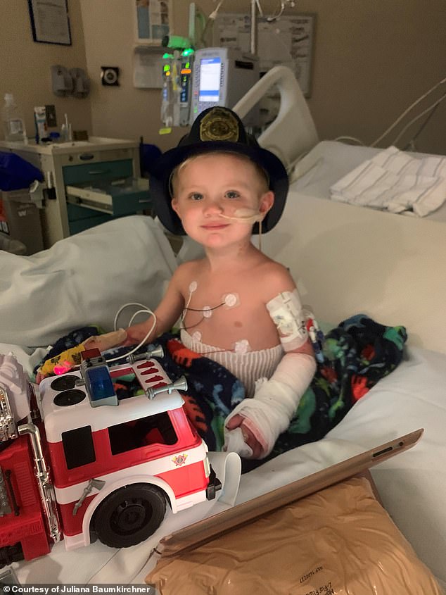 Sepsis can affect patients of all ages, including three-year-old Beauden Baumkitchner, who had both legs amputated after scraping his knee and contracting staph bacteria