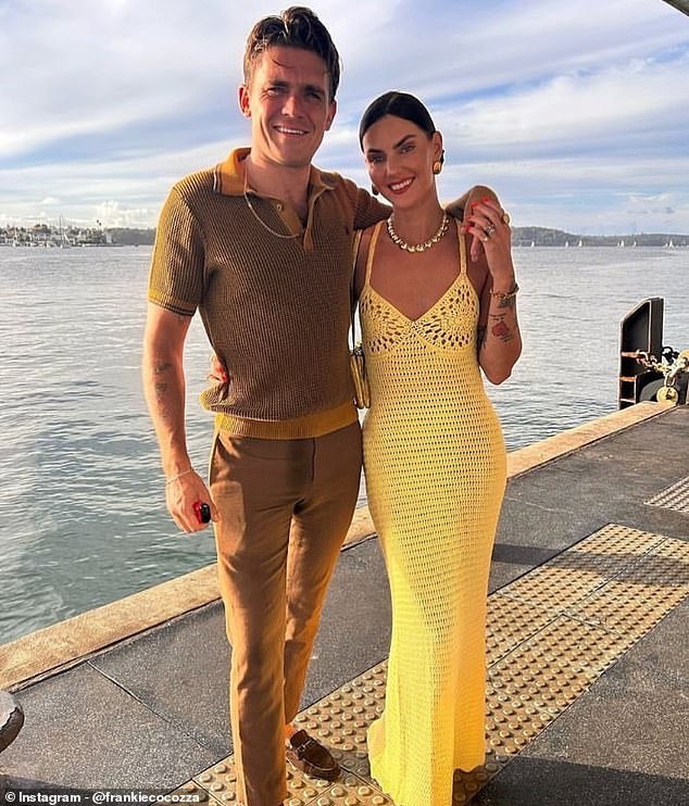 Frankie is currently on holiday in Indonesia with his girlfriend of four years Emma Stubbs, a lingerie designer