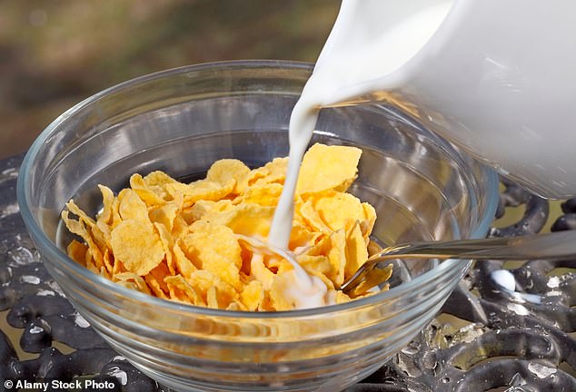 It is also found in cornflakes (File image)