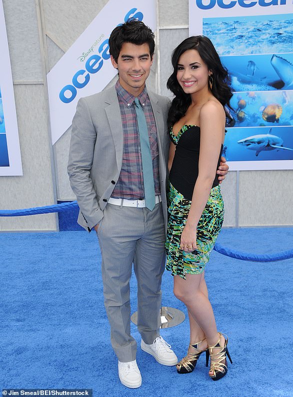 In the spring of 2010, the nonbinary, pansexual and bipolar singer — who reverted to she/her pronouns in August 2022 — had a two-month affair with Joe Jonas (left, pictured in 2010), whom she originally met in 2007 on the set of the Disney Channel movie Camp Rock