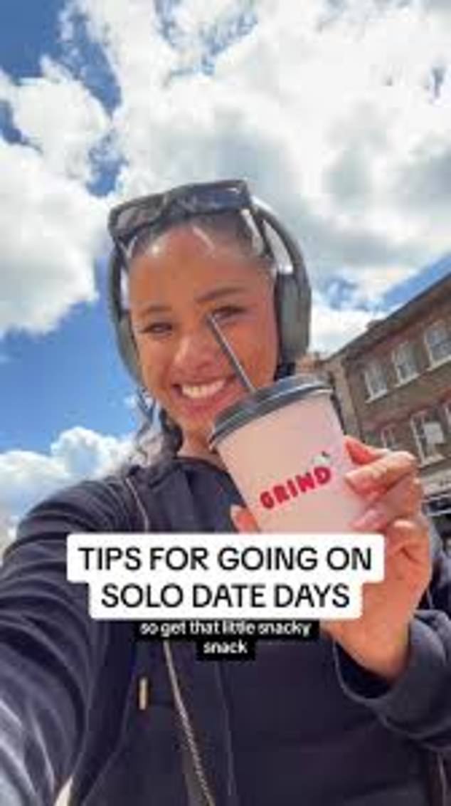 Many women on TikTok are talking about the benefits of 'solo dating', or spending time with yourself