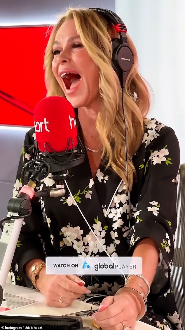 The 53-year-old radio presenter showed off her magical gifts when she successfully escaped from her handcuffs during Heart Breakfast on Thursday