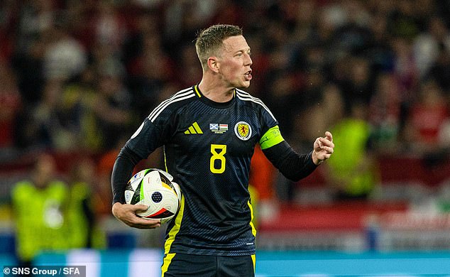 Callum McGregor recently announced his retirement from international duty