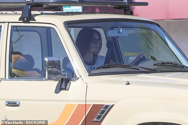 While her half-sister, Kim Kardashian, is typically seen in more flashy vehicles like her $96,390 Cybertruck and the 2024 Rolls-Royce Ghost, which starts at $354,750, the supermodel, 28, looked at ease in her more understated ride