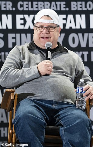 Sean Astin speaks at FAN EXPO 2023 at the Ernest N. Morial Convention Center in New Orleans, Louisiana on January 8