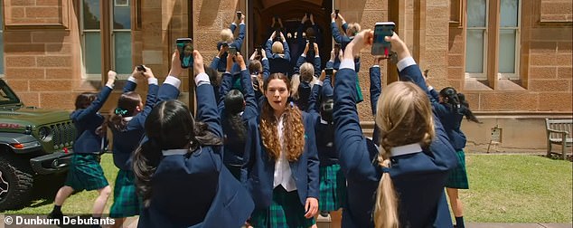 The Pitch Perfect actress posted a scene on Instagram that featured the characters singing an R-rated song. The clip sees the privileged female high school characters belting out a raunchy song called F**k My Life while complaining about how hard their rich lives are