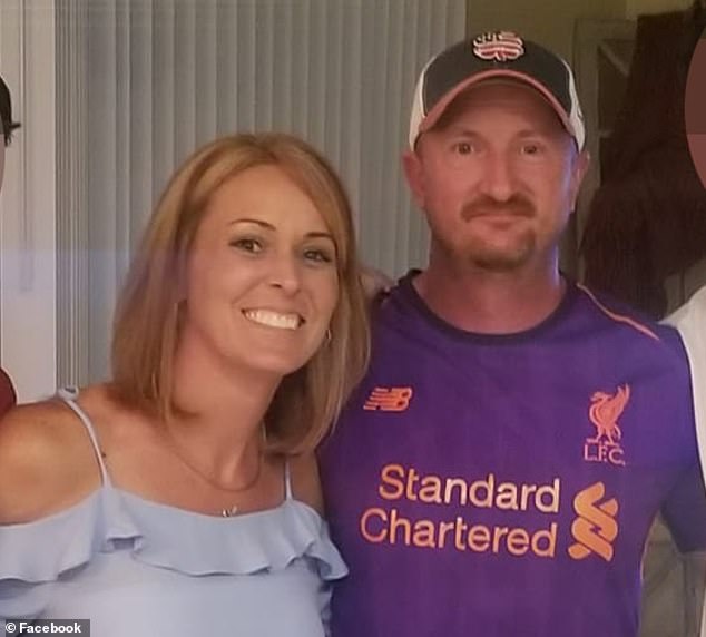 Rhodes, 48, is reportedly still married to his wife of 20 years (pictured together), though he has reportedly told her he plans to file for divorce