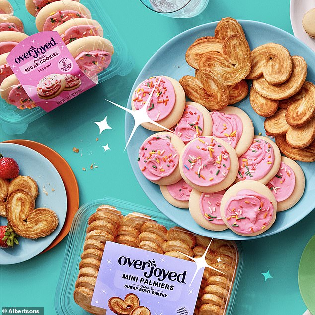 Albertsons' Overjoyed includes a range of sweet treats, including cupcakes, cookies, cheesecakes, mixes and toppings