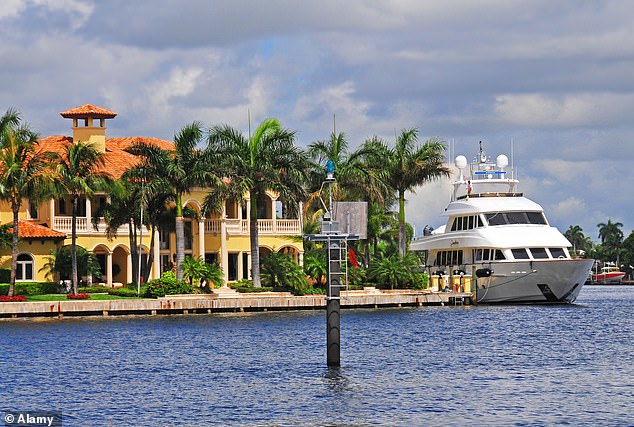 Popular Florida retirement hotspots like Fort Lauderdale (pictured) have been hit hardest by the spikes in homeowners association (HOA) fees for condos