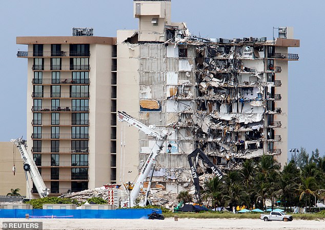 The legislation was introduced after the 2021 collapse of the Champlain Tower South (pictured) in Surfside, which killed 98 people.