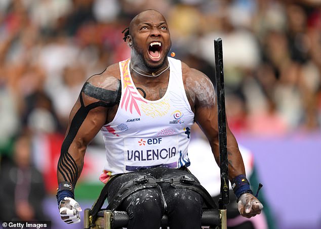 Valencia previously said he had his teeth replaced because Paralympic sport 'has to be a show'