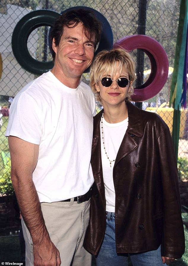 During an appearance on Who's Talking to Chris Wallace on Friday, the Rookie star, 70, said he has no regrets about his 10-year marriage to the Sleepless in Seattle star, seen here in 1995