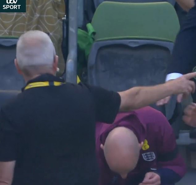 England interim manager Lee Carsley stepped into the wrong dugout at the Aviva Stadium