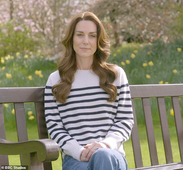 Sitting on a bench in Windsor, surrounded by spring flowers, the Princess of Wales took the extraordinary step in March of revealing to the world that she has cancer