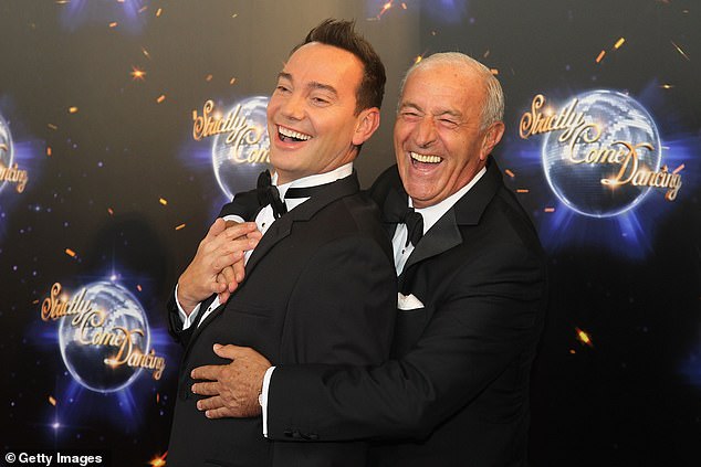 The dancer and choreographer, who has been involved with the BBC show since its inception in 2004, seemed worlds away from his usual self (pictured with Len Goodman in 2011)