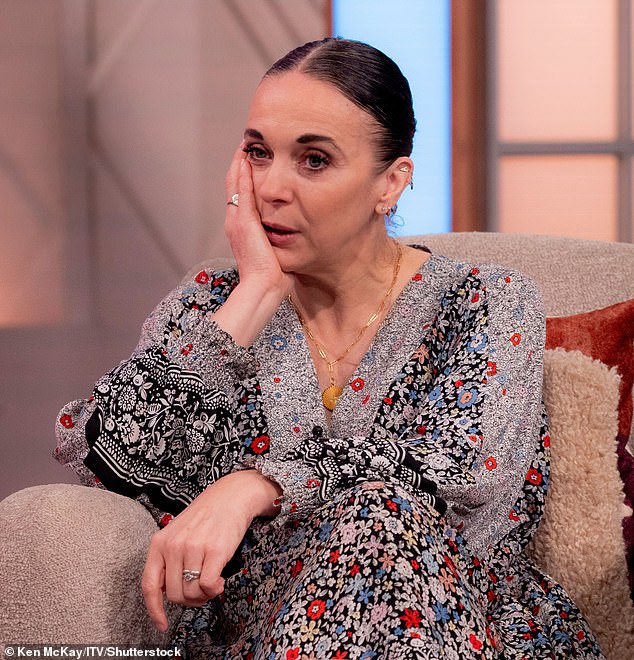 Amanda Abbington (pictured) - Giovanni's last celebrity partner - left Strictly last year due to 'personal reasons' before reports emerged that she had requested footage of their rehearsals after the experience in the competition left her with PTSD