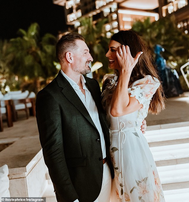 Rice confirmed on Instagram on Thursday that she and Lassey were engaged, just weeks after they first went public with their romance in July