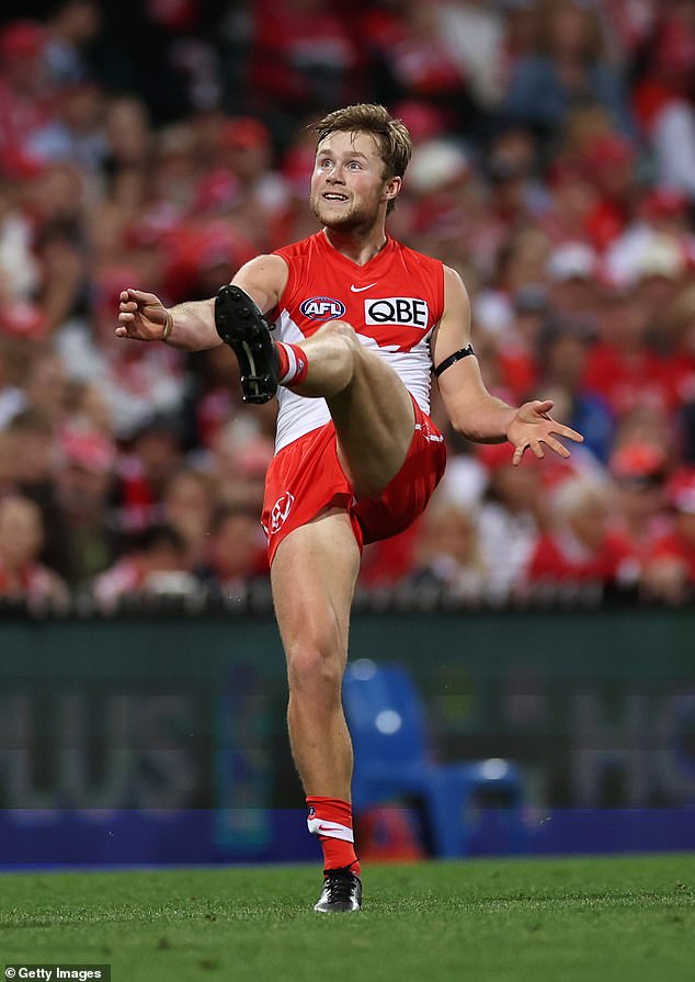 Swans coach John Longmire revealed on Thursday that Campbell had lost his grandfather Jim