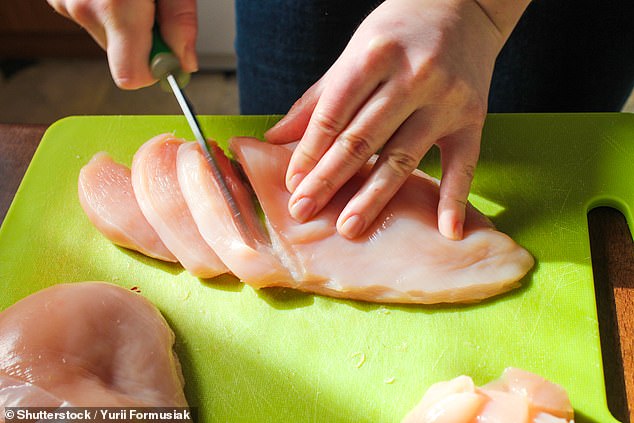 Research shows that it is safer to choose a wooden cutting board than a plastic cutting board