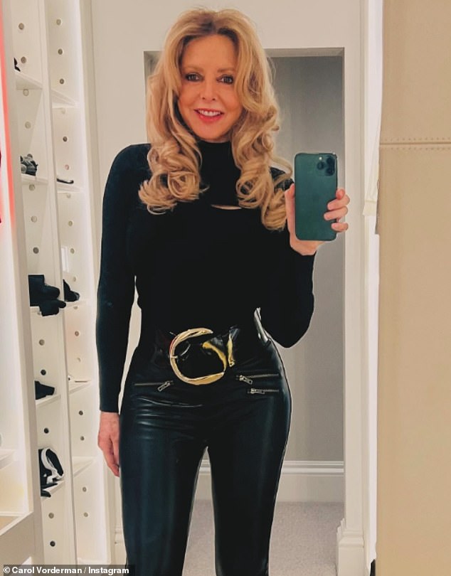 Carol is a fan of sharing sizzling Instagram posts showing off her incredible hourglass figure - which has drawn both criticism and positive comments