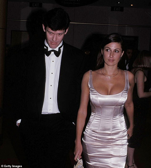 The billionaire blames the One.Tel disaster for the failure of his marriage to former model and first wife Jodhi Meares (pictured together in 2001)