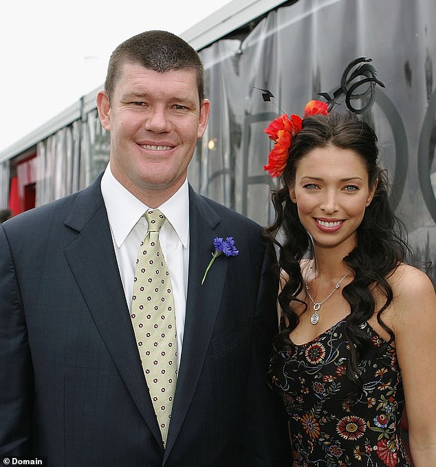 Packer has remained close with his ex-wife Erica, with whom he has three children