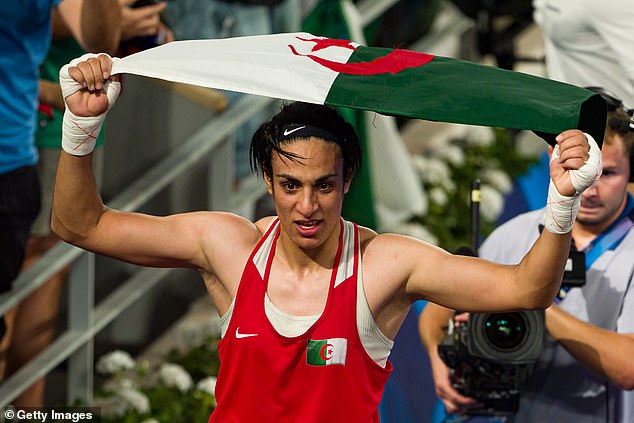 The Algerian boxer won gold despite being at the center of intense controversy over her gender