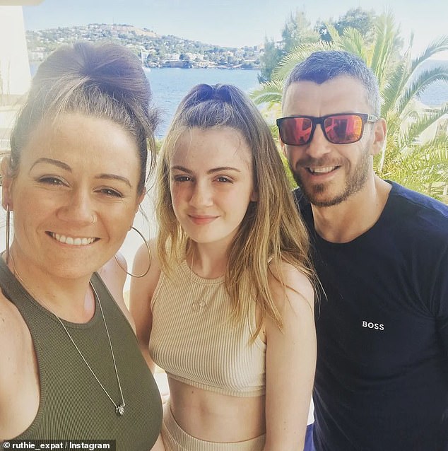 The family were homeless for nine months after moving back to Scotland due to the housing crisis. Their eldest daughter Brooke, now 16, (pictured centre) was diagnosed with epilepsy in January 2022