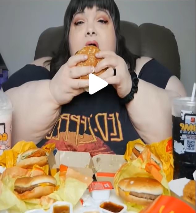 The viral trend has spawned thousands of videos of people overeating