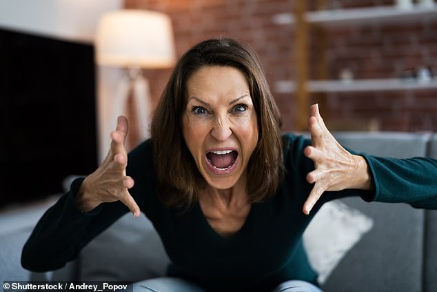 According to registered counselor Georgina Sturmer, anger can be a very useful emotion for processing 'natural human emotions' (stock photo)