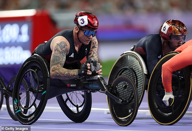 Weir travelled to Paris with the Team GB squad for his seventh Paralympic Games