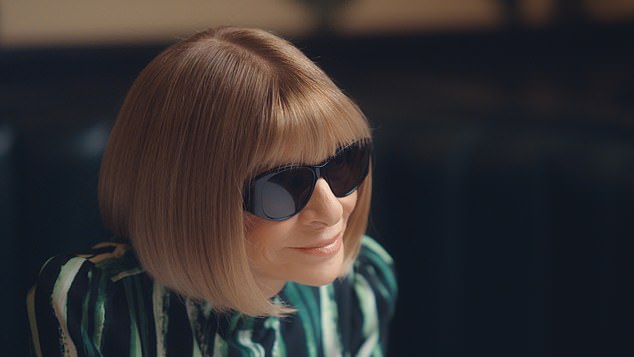 Vogue editor-in-chief Dame Anna Wintour said: 'That look - a model who looks very malnourished - made people uncomfortable'