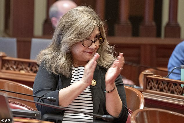 Sen. Marie Alvarado-Gil, D-Jackson, at the Capitol in Sacramento, Calif., Monday, July 10, 2023