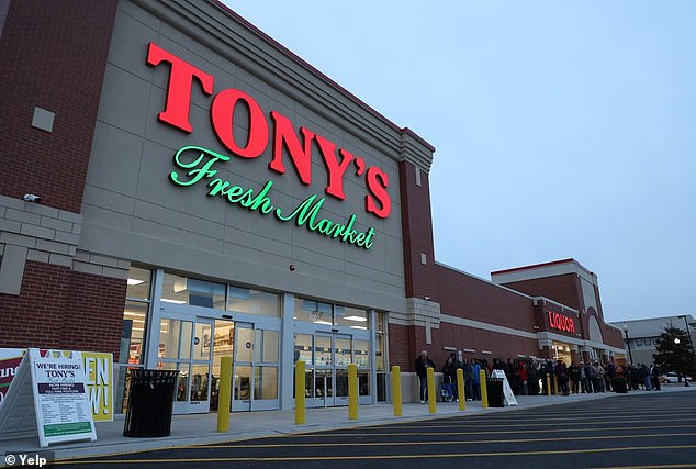 Eggs labeled Tony's Fresh Market have been recalled