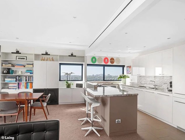 Evans, who has been a prominent figure in Sydney's entertainment scene since the 2000s, was found living in his extravagant $1,400-a-week rental home in the prestigious Horizon complex