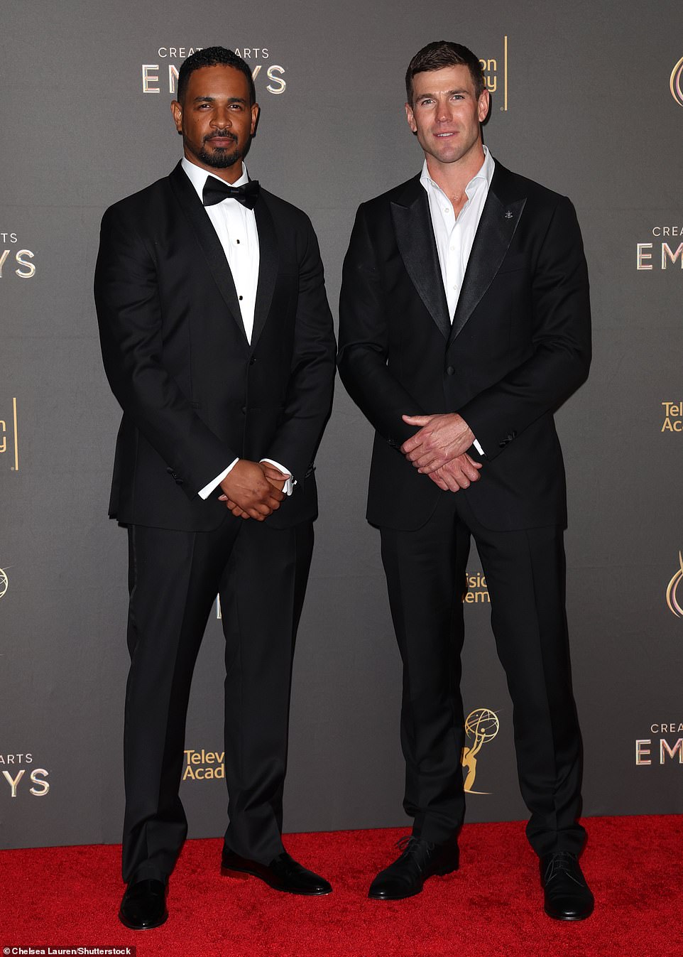 Damon Wayans Jr. and Austin Stowell looked handsome on the red carpet