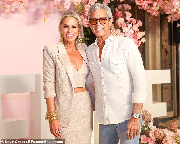 'I think it's the strongest collection yet,' L'AGENCE Fashion Director Tara Rudes-Dann (pictured with Creative Director Jeffrey Rudes) tells the Daily Mail