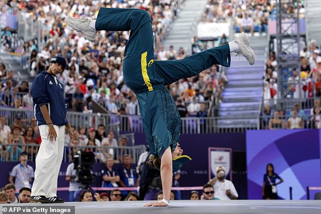 The Australian dancer received a lot of criticism for her performance at the Olympic Games in Paris