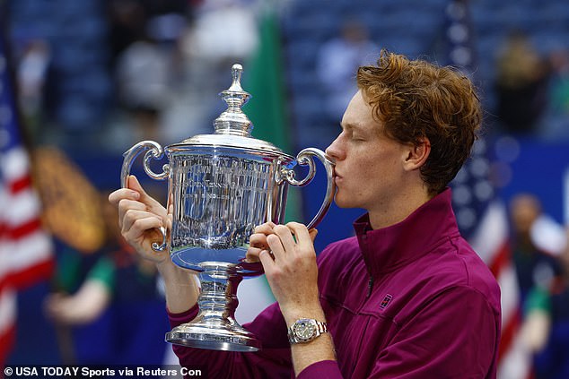 Sinner won the US Open after being cleared of any wrongdoing despite two failed tests for performance-enhancing drugs