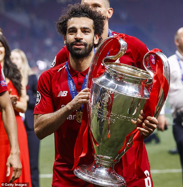 Salah has been at Liverpool since his arrival in 2017 and has won the Champions League