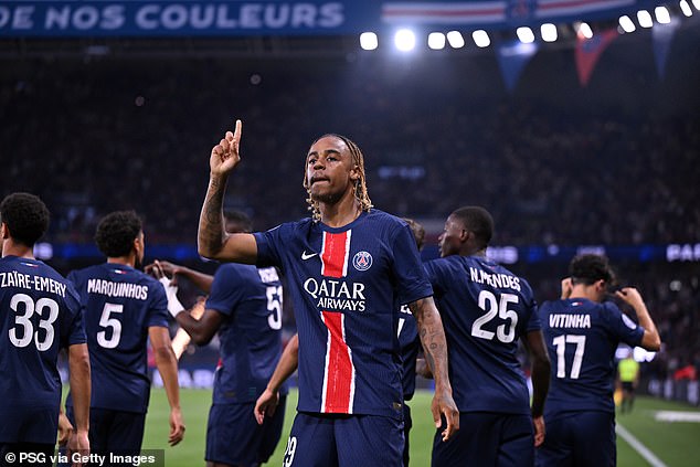 Paris Saint-Germain are reportedly keen to bolster a strong front line that includes Bradley Barcola