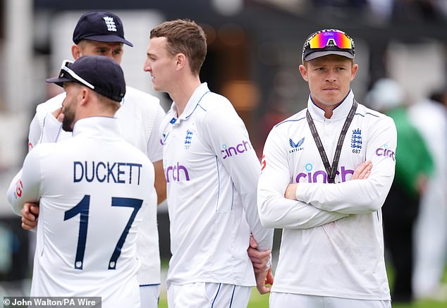 England's dramatic collapse in the second innings was a major reason for their defeat