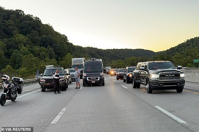 Authorities revealed Sunday that the Army veteran had purchased the firearm hours before the shooting, which shut down traffic at Exit 49 on I-75.