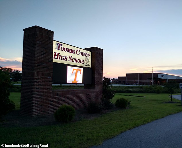 The Georgia Bureau of Investigation began their investigation on August 19 after police asked for their assistance. Pictured: The high school where Knight worked