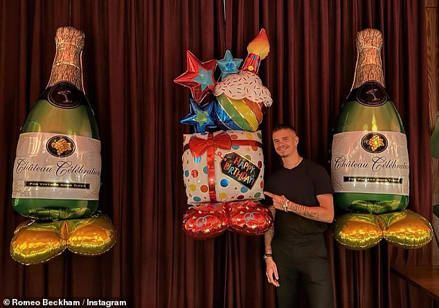 Saturday night was actually Romeo's second birthday. On his actual birthday, September 1, the family toasted him during a night out in Las Vegas