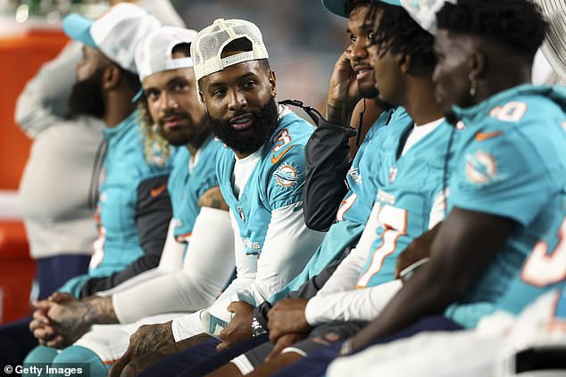 Odell Beckham Jr. has yet to make his debut for the Miami Dolphins due to a lingering injury