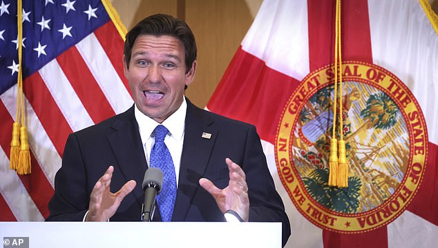 Governor Ron DeSantis disagrees with Trump over the measure and has complained about the 