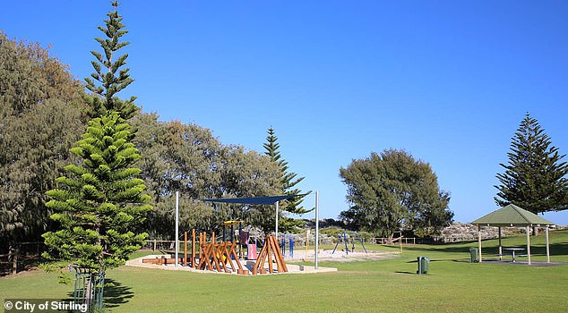 Archie was playing at Brighton Reserve in Scarborough when the terrifying ordeal unfolded