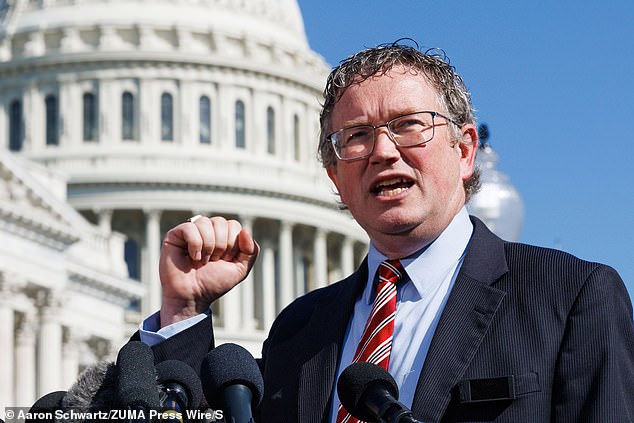 Rep. Thomas Massie, R-Ky., has spent his career fiercely opposing the increase in government spending to finance voting