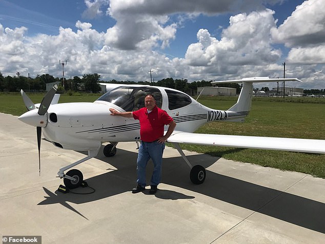 The bodies were then taken to the Office of the Chief Medical Examiner in Burlington, where they are now undergoing autopsies to determine the cause and manner of death. Pictured: Paul Pelletier. It remains unclear whether the plane pictured was the one that crashed